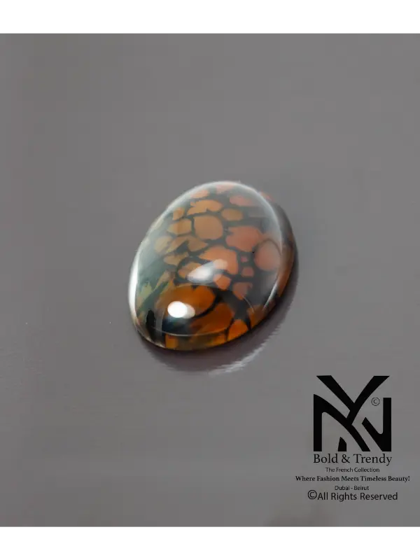 Brown Black Dragon Agate