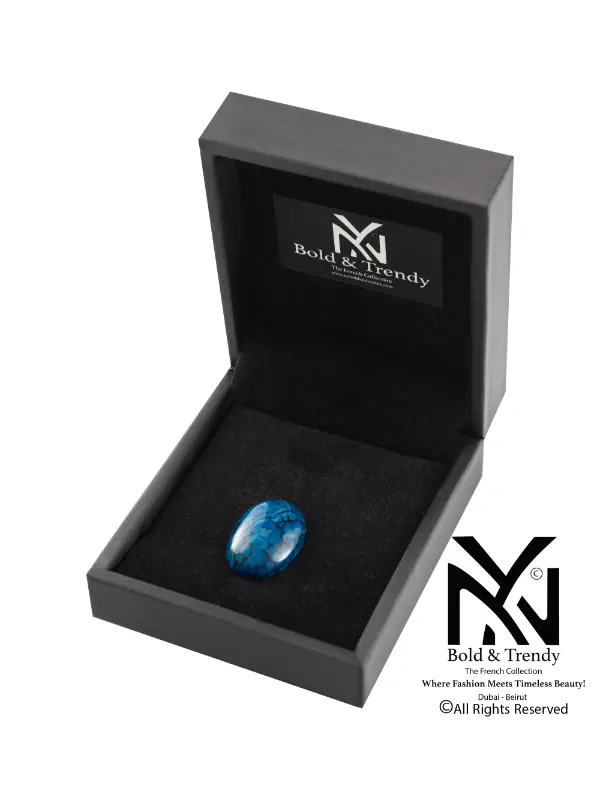 Dark Blue Black Agate