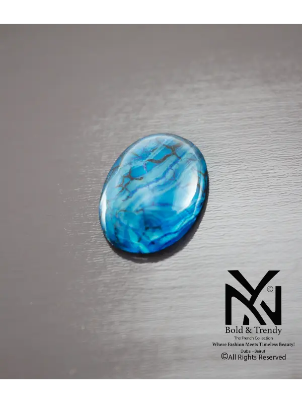 Dark Blue Black Agate