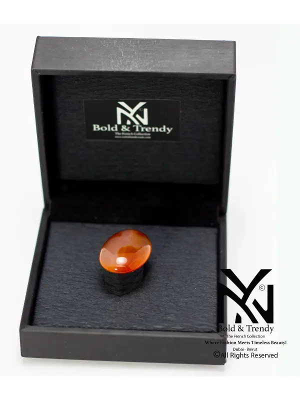 Sunset Orange Agate