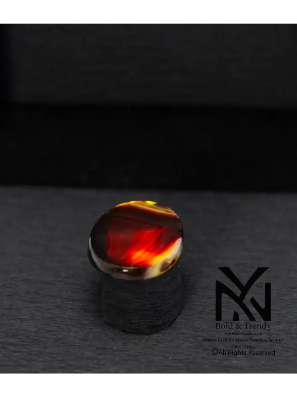 Dark Sunshine Agate