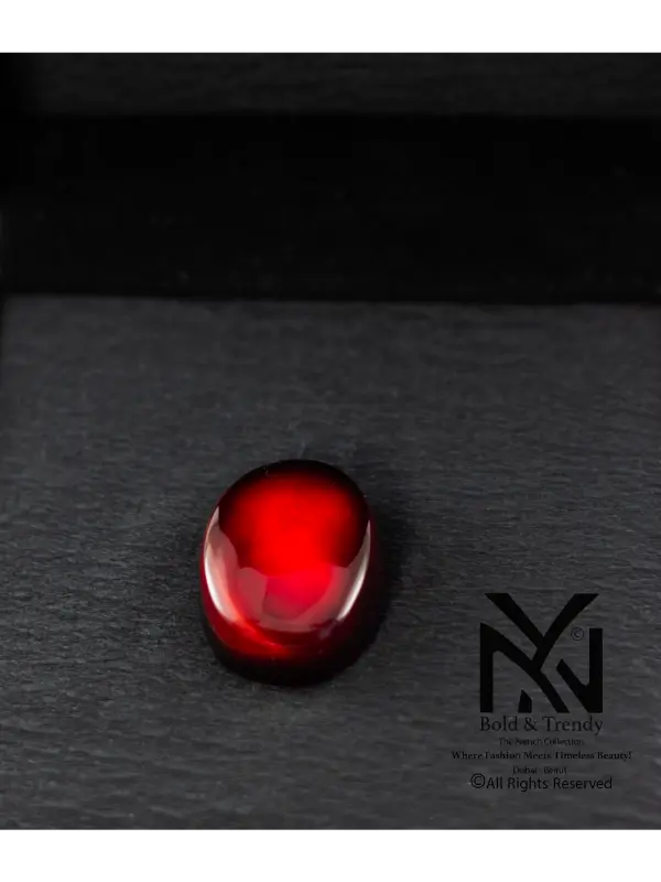 Red Black Agate