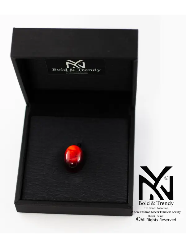 Garnet Shadow Agate